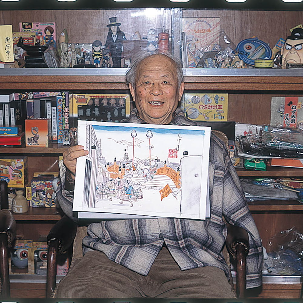 浮世絵木版画「木版画 妖怪道五十三次 庄野」