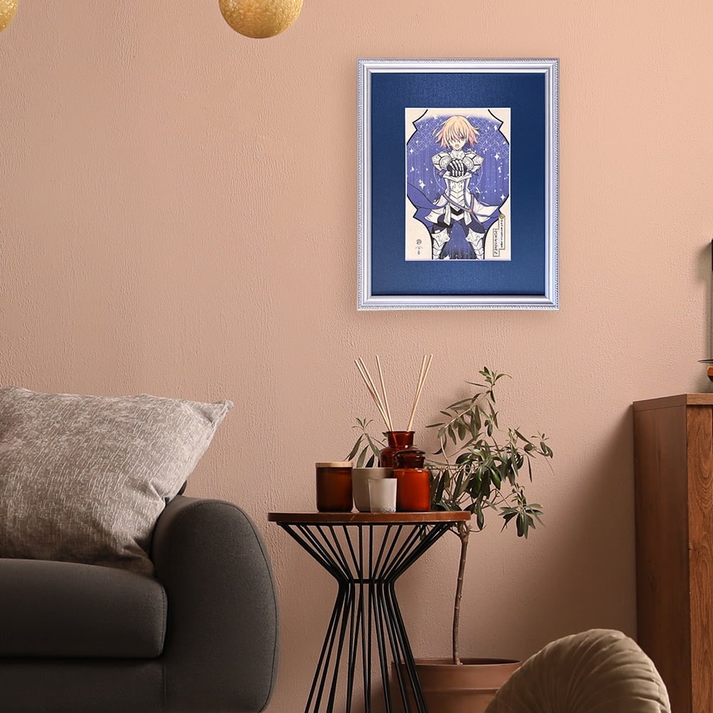 Fate/Grand Order 浮世絵木版画「ふぇいとぐらんどおーだー シールダー/マシュ・キリエライト〔パラディーン〕聖騎士」|TYPE-MOON監修