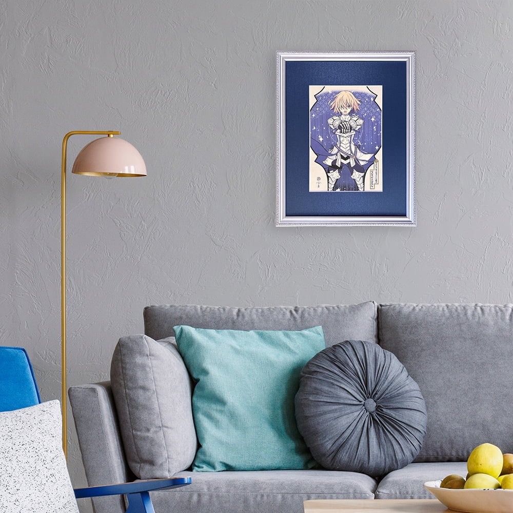 Fate/Grand Order 浮世絵木版画「ふぇいとぐらんどおーだー シールダー/マシュ・キリエライト〔パラディーン〕聖騎士」|TYPE-MOON監修