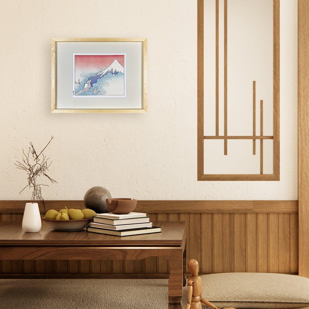 猫星 光 オリジナル浮世絵木版画「登竜の富士」｜浮世絵工房