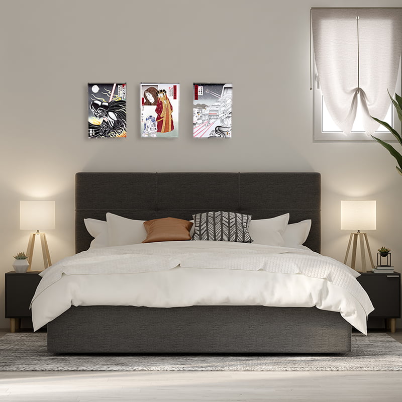 浮世絵スター・ウォーズ 星間大戦絵巻 惑星補巣の戦い スター・ウォーズ 浮世絵木版画「星間大戦絵巻 コンプリート