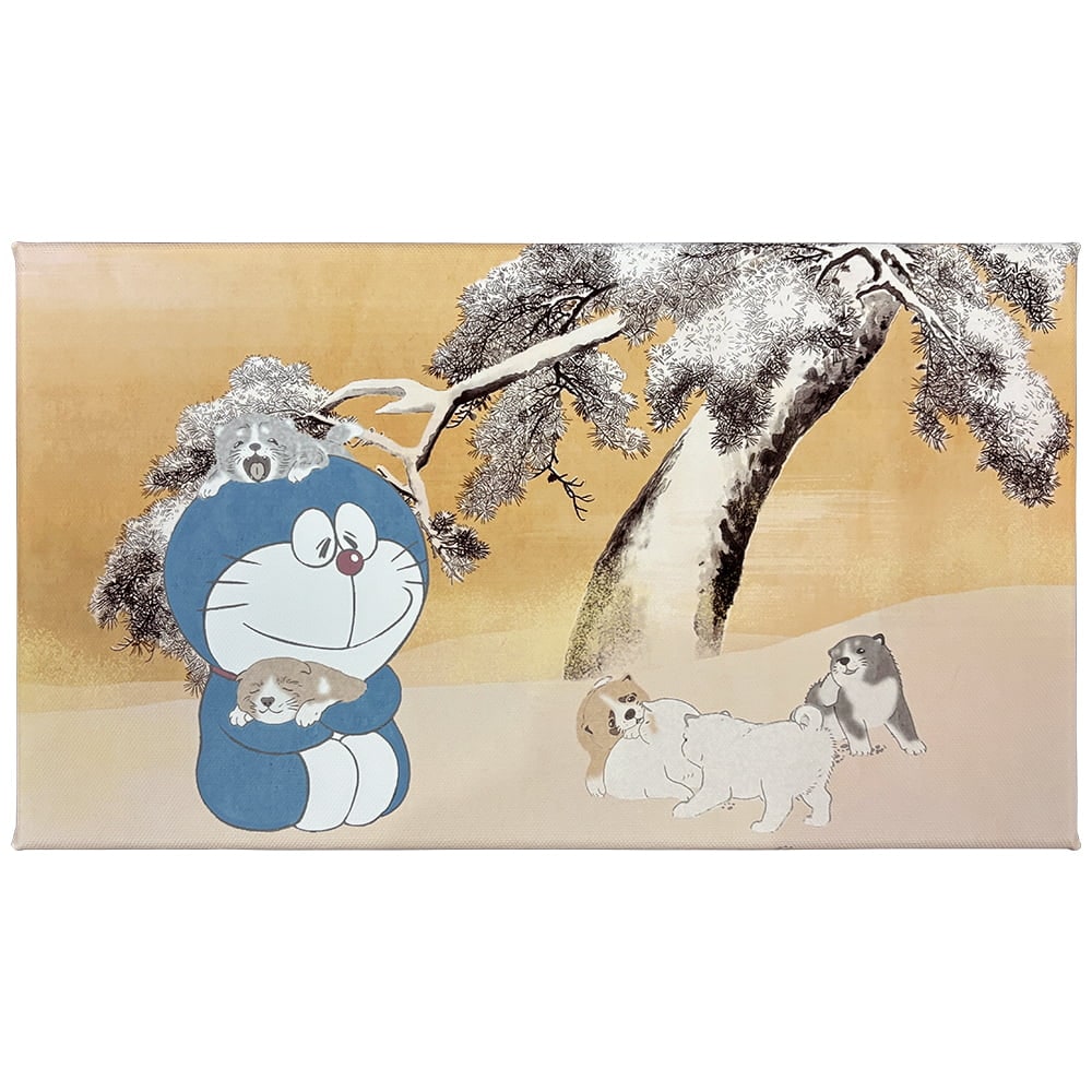 ドラえもん　世界展　ファブリックボード 映画ドラえもん のび太の絵世界物語』名画アートシリーズ第四弾