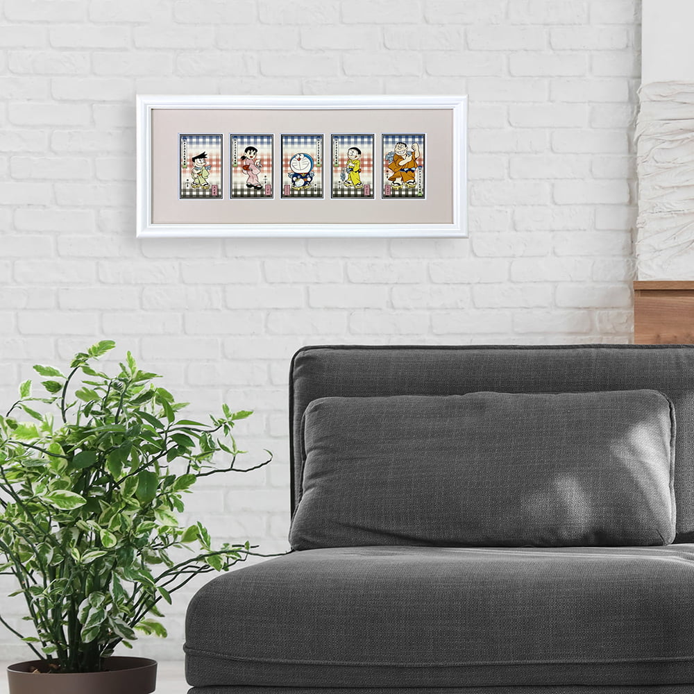 ドラえもん 浮世絵ジークレー版画「江戸ドラえもん役者絵」