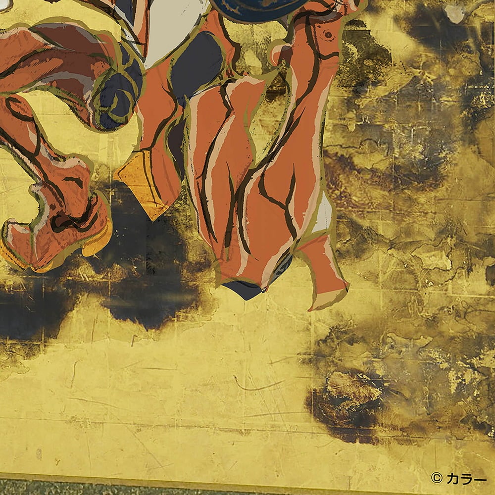エヴァ浮世絵屏風「EVANGELION 風神雷神図屏風~風神図:2号機/アスカ」
