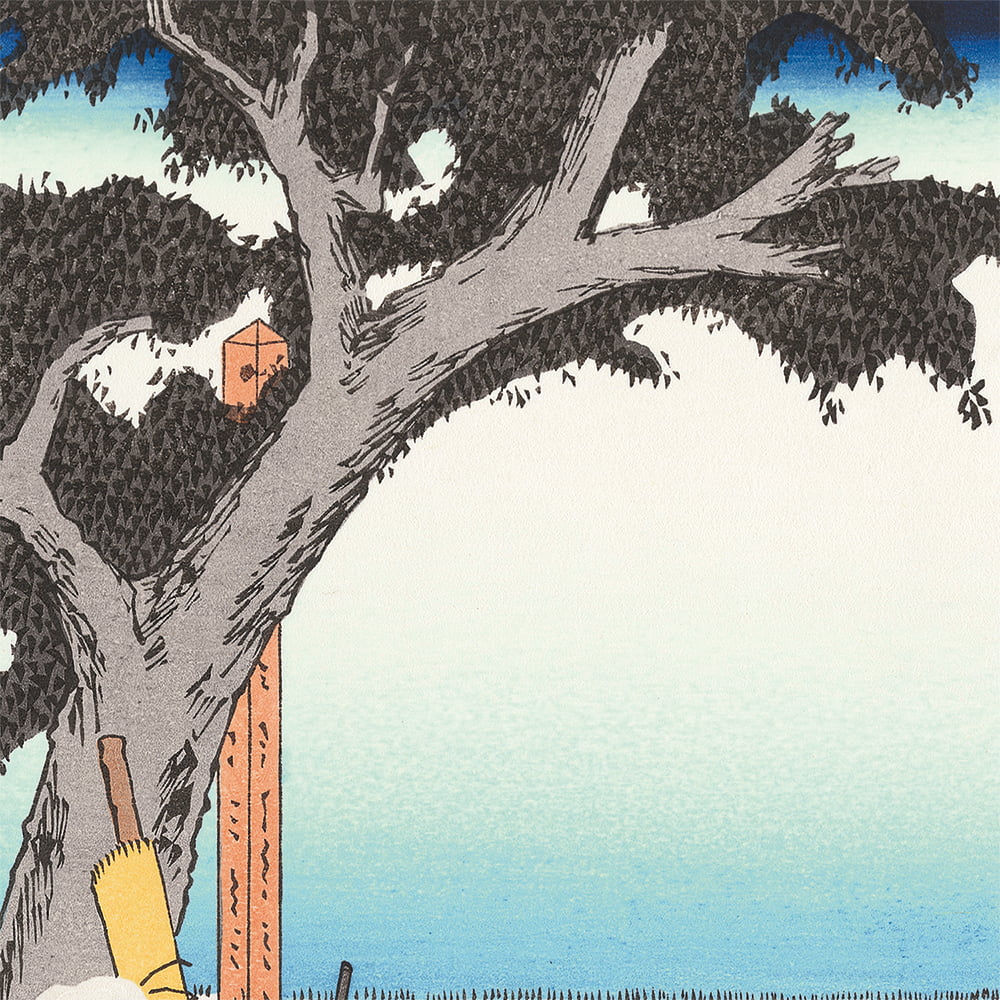 歌川広重の版画 Utagawa Hiroshige（歌川広重） 歌川広重「裏表駅路八景 十三峠
