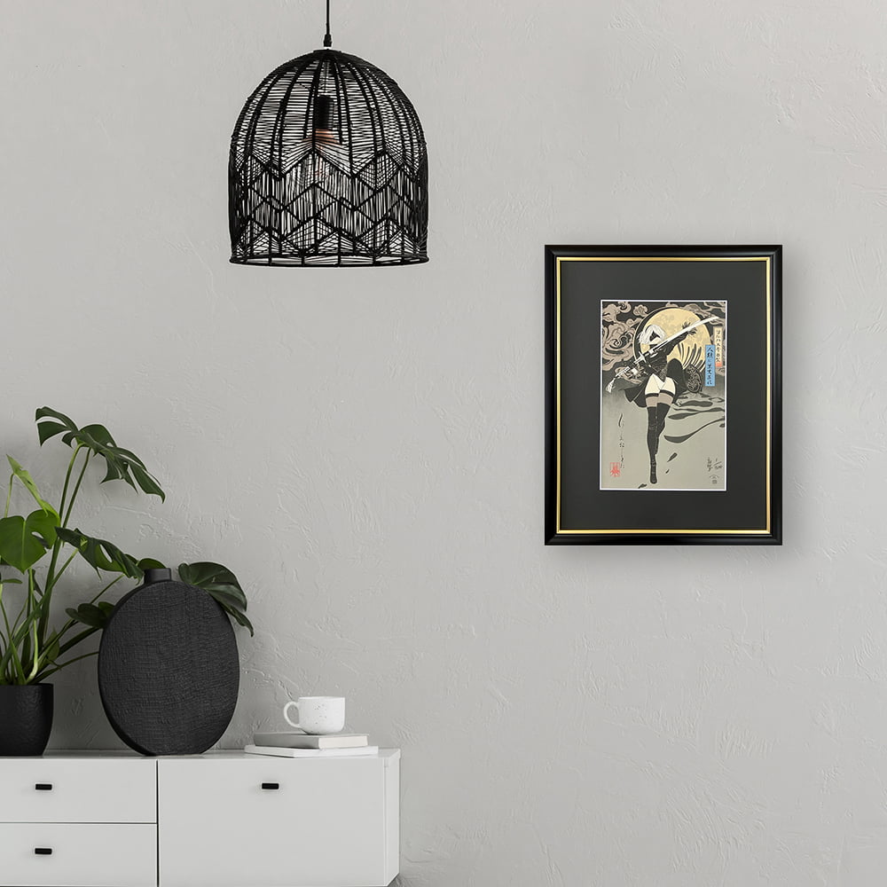 NieR:Automata』浮世絵木版画「ヨルハ二号B型」｜浮世絵工房