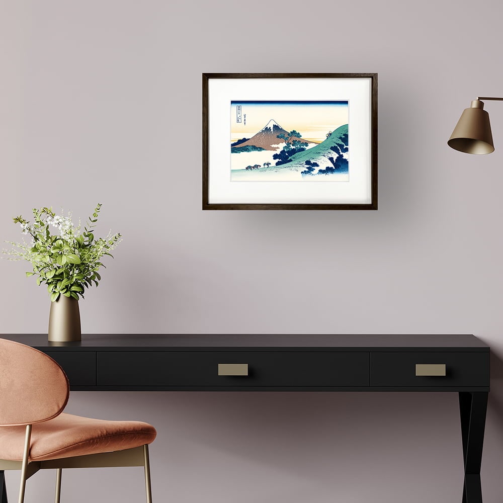 葛飾北斎「富嶽三十六景 甲州犬目峠」浮世絵木版画