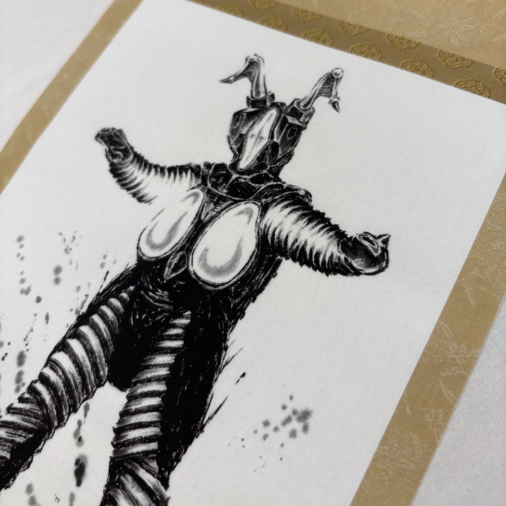 ミニ掛け軸 artwork ウルトラマン60周年記念 ミニ掛軸怪獣シリーズ「ゼットン ミニ掛軸
