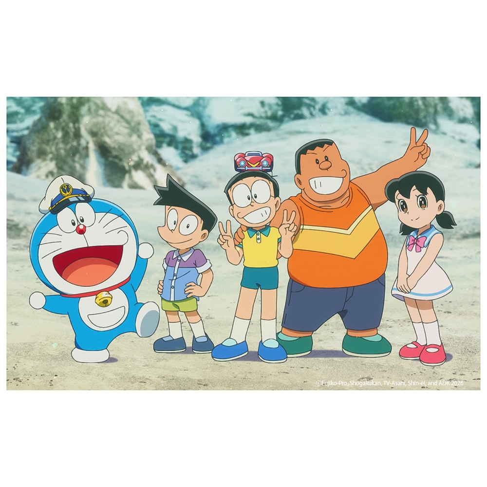 映画ドラえもん 新・のび太の海底鬼岩城』越前和紙ポストカードセットB