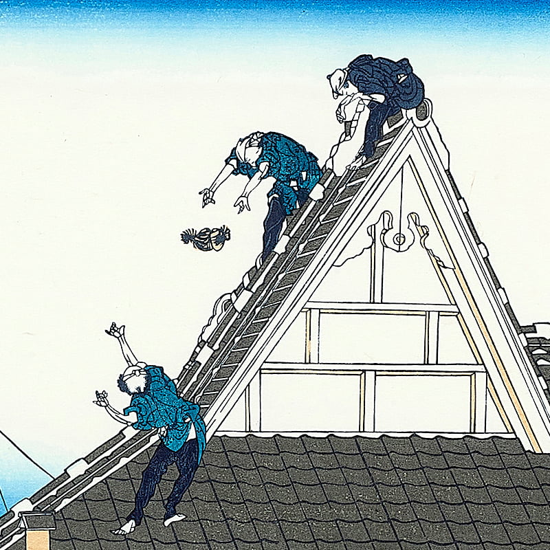 富嶽三十六景 江都駿河町三井見世略図|葛飾北斎【富士山世界文化遺産登録10周年記念版】