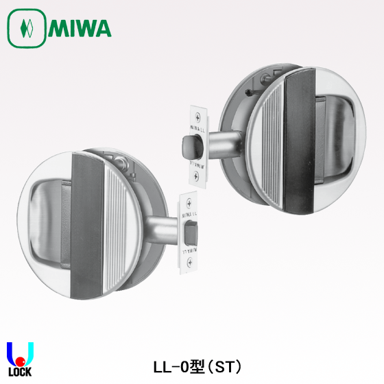 MIWA　LL-0 37mm～41mm 美和ロック 空錠