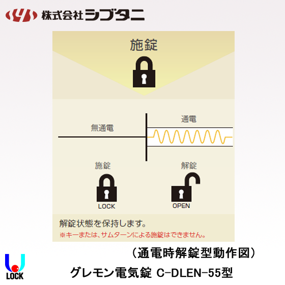 SHIBUTANI C-DLEN-55 ケースのみ シブタニ グレモン電気錠ケース 