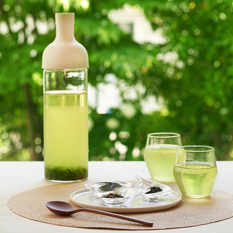 お茶を愉しむ極上セット◎銘茶詰合せ フィルターインボトル付き【茶通亭】