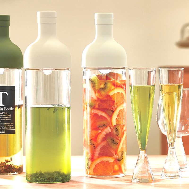 お茶を愉しむ極上セット◎銘茶詰合せ フィルターインボトル付き【茶通亭】