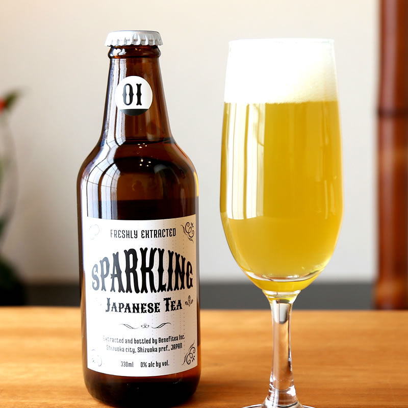 創業明治35年◎新感覚！深蒸し茶スパークリングティー 330ml×3本 【高柳製茶】