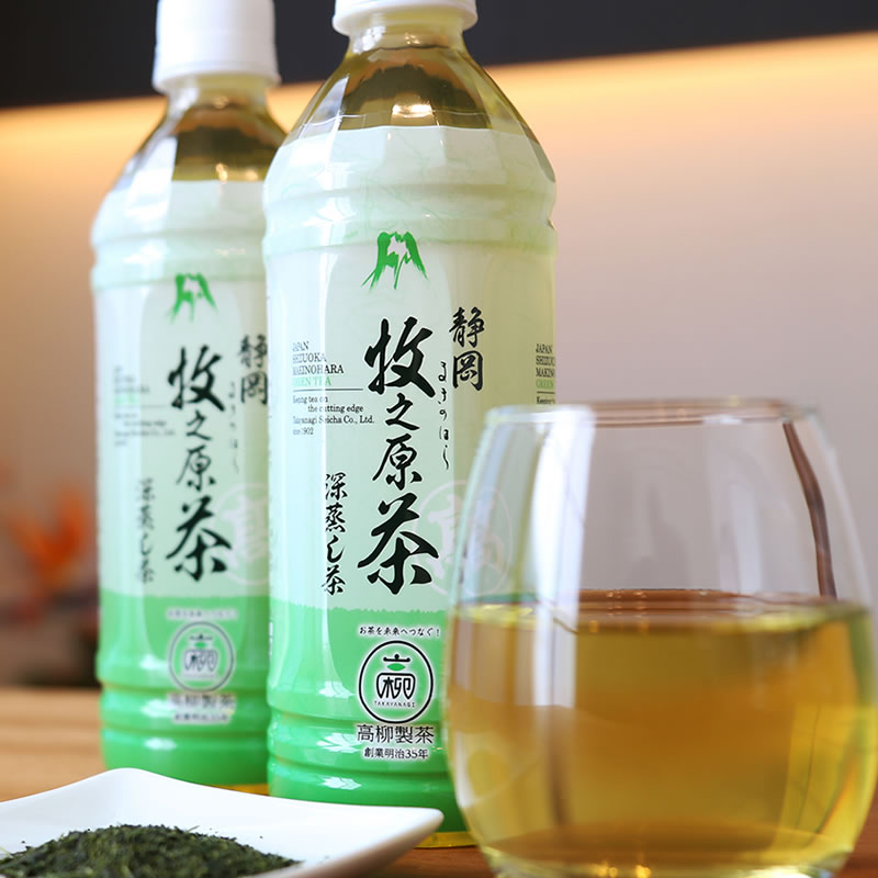 ＼ 送料無料 ／  手軽に楽しむ本格緑茶♪ 牧之原の雫茶  深蒸しかぶせ茶 500ml×24本【高柳製茶】　【 同梱不可】