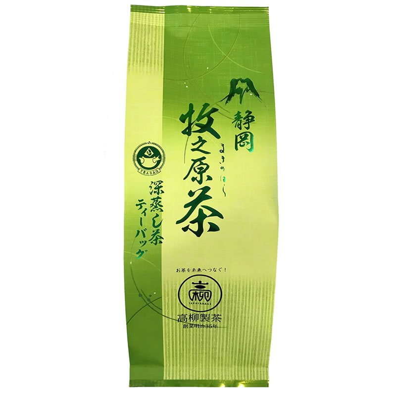 静岡牧之原産 深むし茶ティーバッグ30P×5本セット 【高柳製茶】