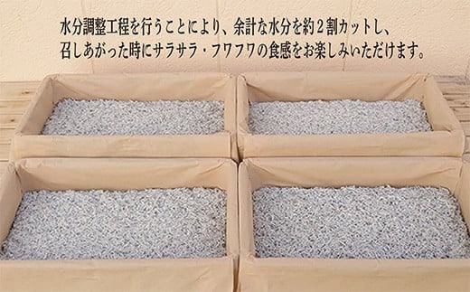 定番！駿河湾産 釜揚げしらす 150g×4【藤文】