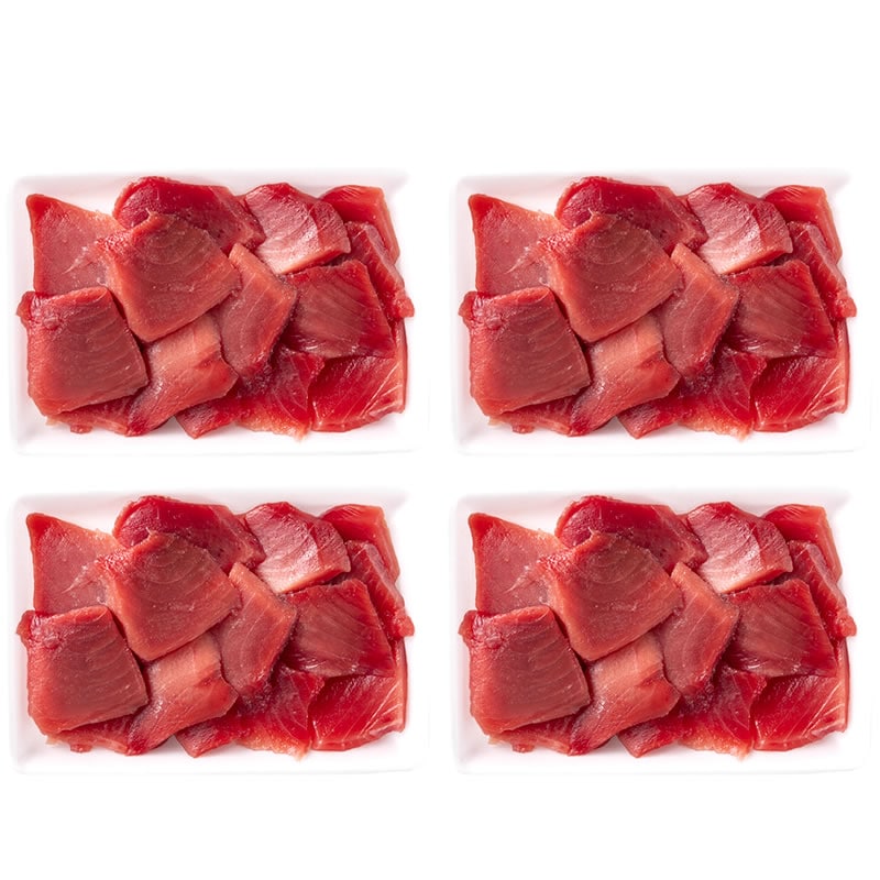 この道40年の目利きが選ぶ!天然ミナミマグロ・南鮪赤身切落し まぐろ250g×4【SANKO海商】