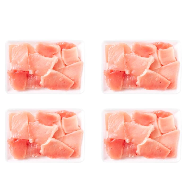 脂ノリが別格!とろける味わい♪脂びん長まぐろ ビンチョウマグロ 鮪切落し 250g×4【SANKO海商】