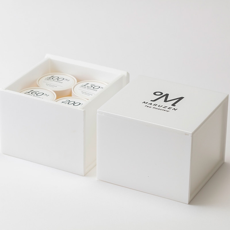 一番茶使用◎焙煎温度別ティージェラート8種セット【MARUZEN Tea Roastery】