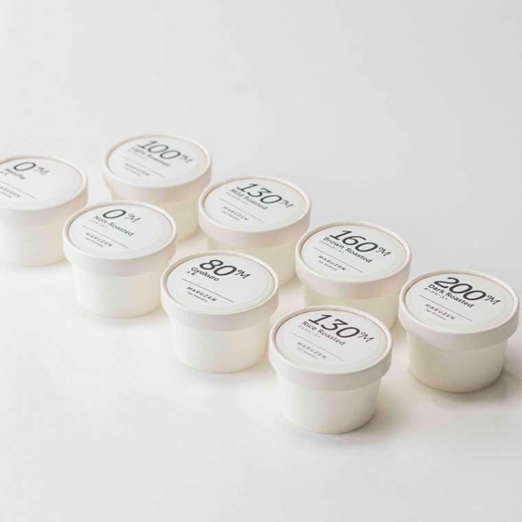 一番茶使用◎焙煎温度別ティージェラート8種セット【MARUZEN Tea Roastery】