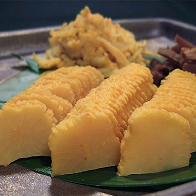 熱海名物【数量限定】七尾たくあん浅次郎漬 三年物1本【熱海　岸浅次郎商店】