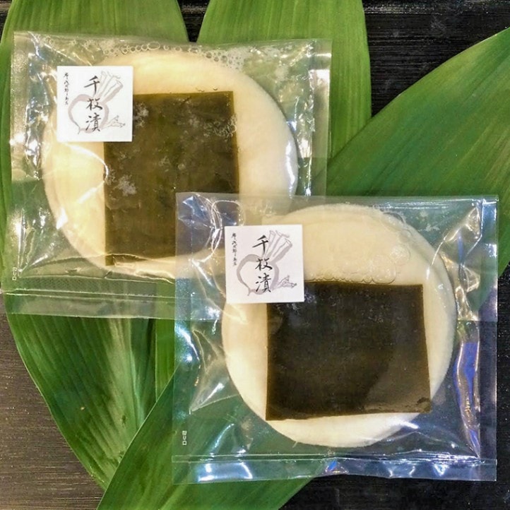 冬季限定！甘すぎないあっさりした千枚漬◎浅次郎の千枚漬 100g【熱海 岸浅次郎商店】