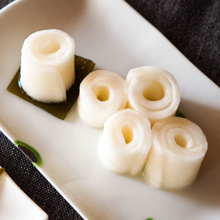 冬季限定！甘すぎないあっさりした千枚漬◎浅次郎の千枚漬 100g【熱海 岸浅次郎商店】