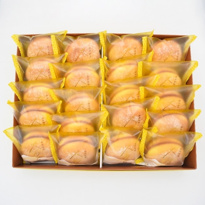 たこ満定番 お菓子プレゼント ブッセ  大砂丘 チーズクリーム20個入り【たこまん】【熨斗対応可】