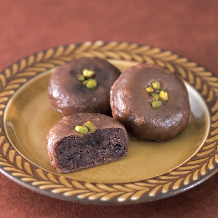 新感覚スイーツ和ショコラ◎ショコラ蒸しきんつば　8個入 【又一庵】