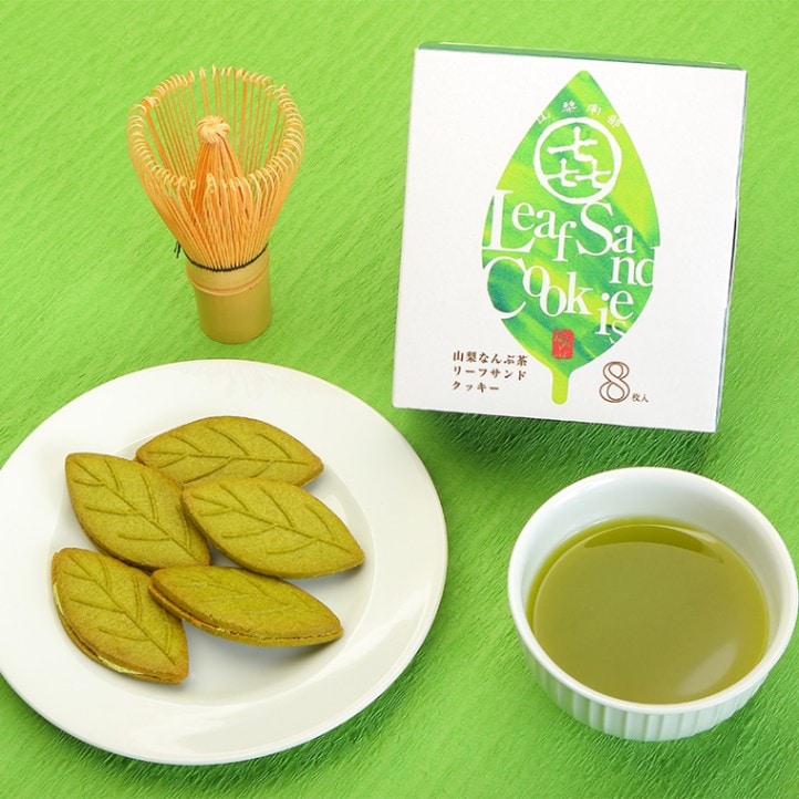 南部茶サンドクッキー 16枚【道の駅なんぶ】