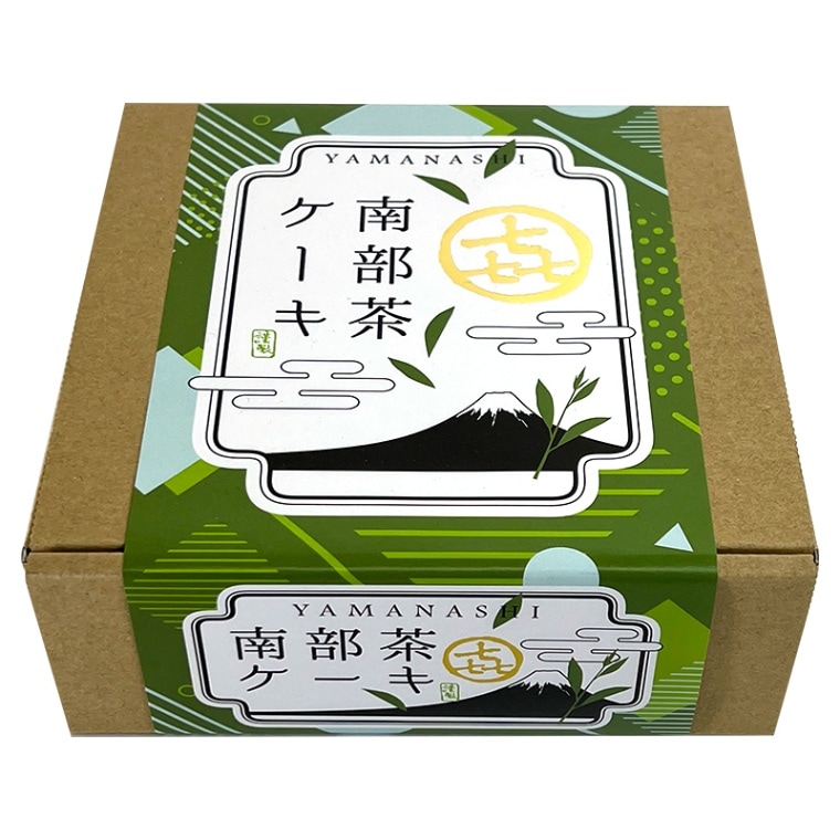 南部茶ケーキ 【道の駅なんぶ】