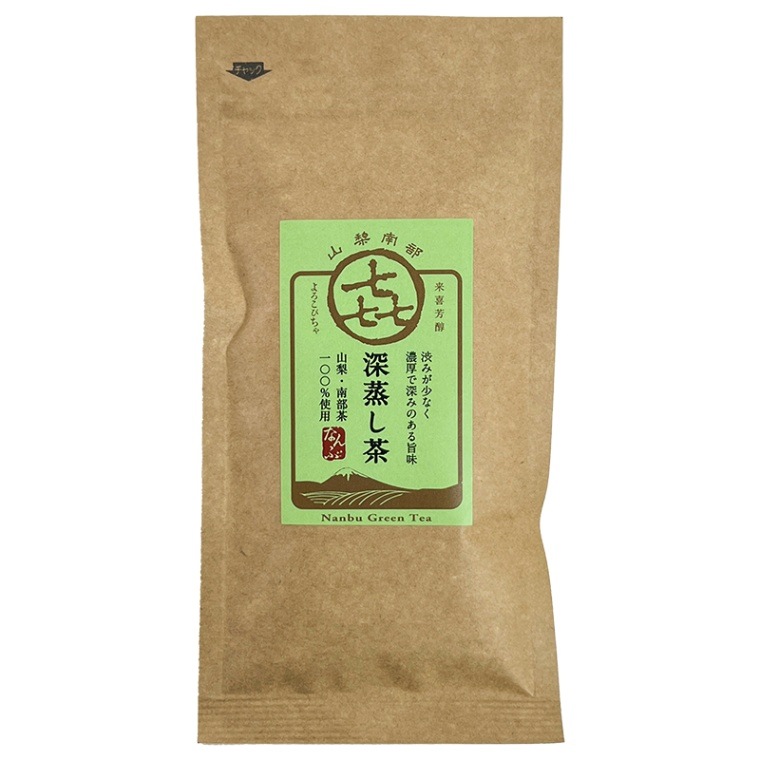 よろこびちゃ（深蒸し茶） 50g【道の駅なんぶ】
