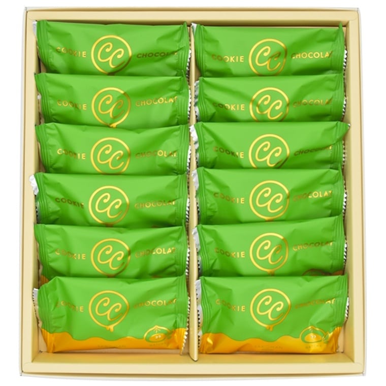 お中元夏ギフト クッキーしょこら《濃茶- koicha -》12個入り 【たこまん】