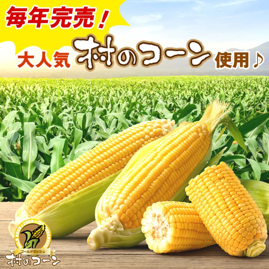 村のコーンスープ 120g×1袋 コーンポタージュ 粉末スープ 粉末タイプ ≪簡単調理≫ 時短 手軽 インスタントスープ ジップ付き とうもろこし ゴールドラッシュ ブランドとうもろこし 村のコーン プチギフト お返し 伊豆村の駅