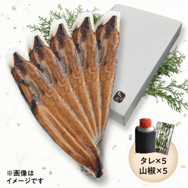 もりた 国産うなぎ四万十桜特大かば焼き(5尾×約210ｇ)