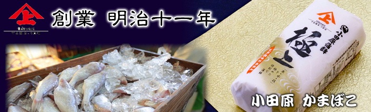 かまぼこギフト華G-5 (特上)【創業明治十一年・小田原山上蒲鉾】特上蒲鉾紅白各1本・姫黄味巻 1本・小田原あげ 1パック・新上 1パック【冷蔵便】