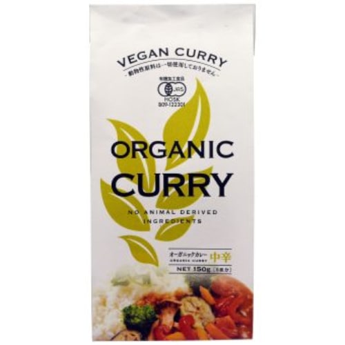 オーガニック ヴィーガンカレールウ （150g） 【風と光】（Vegan）
