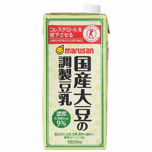 国産大豆の調製豆乳 （1000ml×6本セット） 【マルサン】