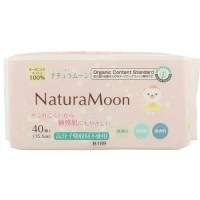 ナチュラムーン おりもの専用シート（40個入）×10箱セット【オーガニックコットン使用】|ムソー|ブランド・メーカー別