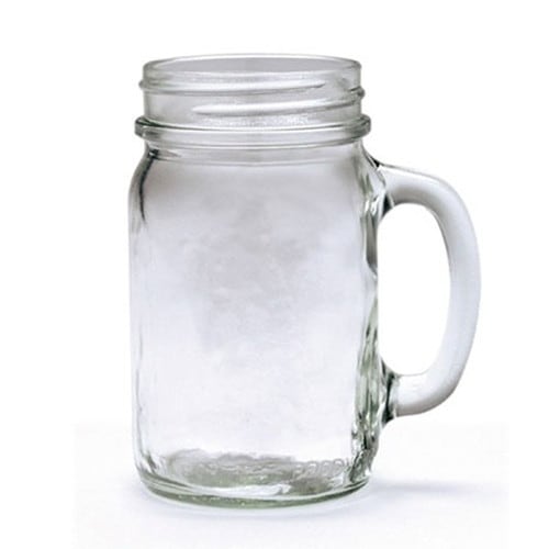 ＢＡＬＬ メイソンジャー ガラス ドリンキングマグ 16oz 473ml