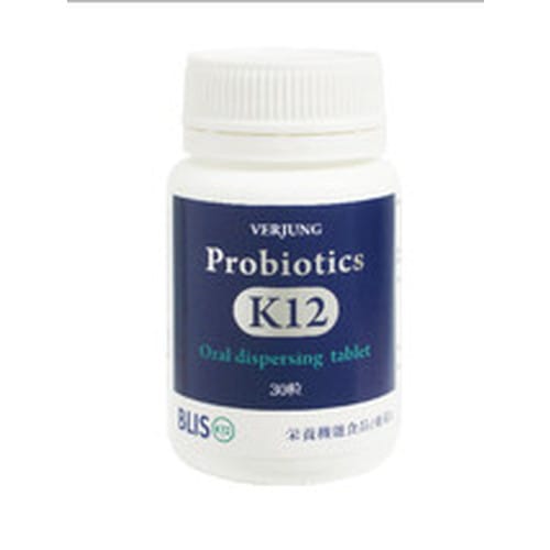 プロバイオティクスK12（30粒）＋青パパイヤ酵素食品6袋付【フェアユング】※送料無料（一部地域を除く）
