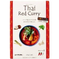 【お買上特典】むそう タイ・レッドカレー 170g 【辛さレベル２】|ムソー|ブランド・メーカー別