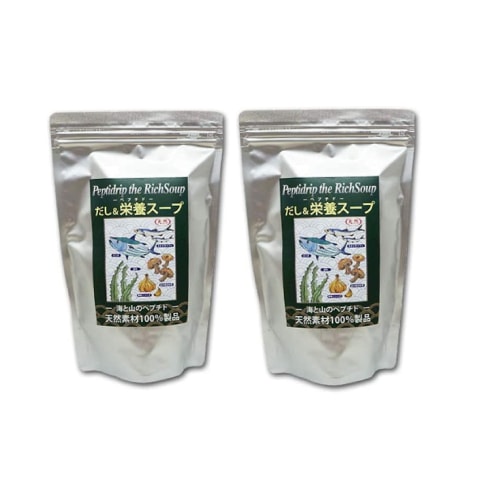 天然ペプチドリップ だし&栄養スープ 500g×2袋セット ※全国送料無料 ※同梱・キャンセル・ラッピング不可