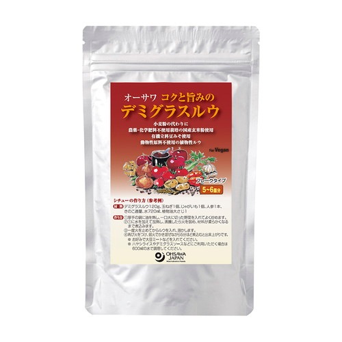【お買上特典】オーサワ コクと旨みのデミグラスルウ （120g） 【オーサワジャパン】