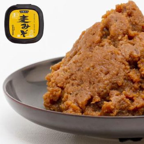 有機麦みそ（600g×6個セット）　マルカワみそ　【麦の香りが非常に良い麦味噌。貴重な国産有機大麦を使用】※キャンセル不可 