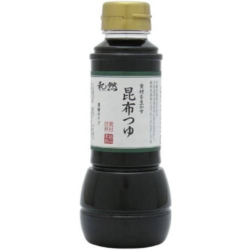 【お買上特典】和然昆布つゆ 300ml 【瑞雲】