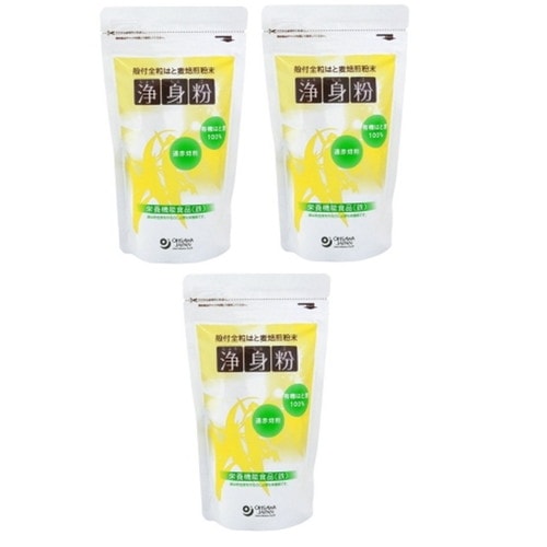 浄身粉（じょうしんこ）（有機はと麦使用）（150g）×3個セット 【オーサワ】※送料無料（一部地域を除く）