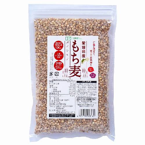 愛媛県産もち麦 （300g） 【創健社】